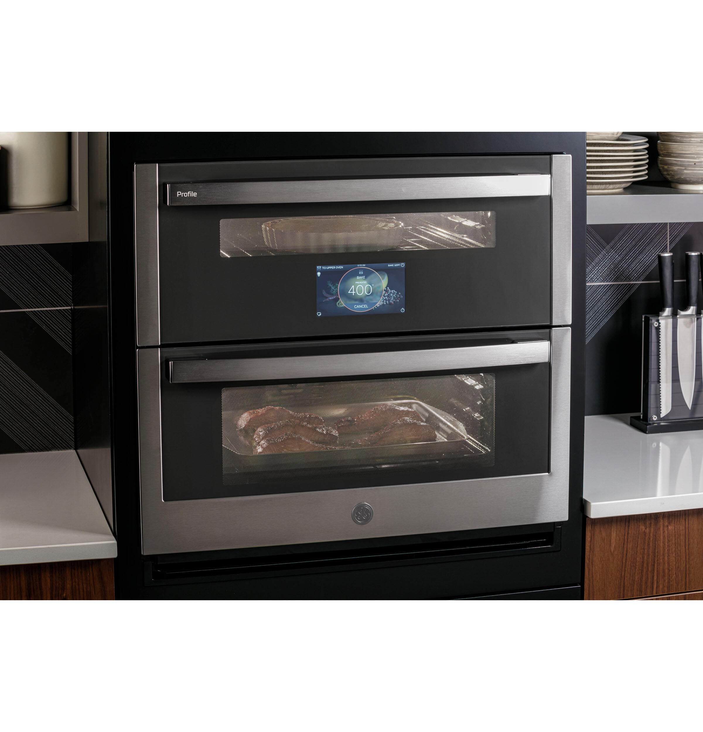 Ge Appliances PTS9200SNSS Ge Profile™ 30" Smart Built-In Twin Flex Convection Wall Oven