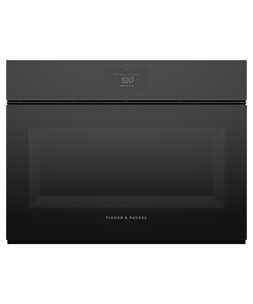 Fisher & Paykel OM24NMTNB1 Convection Speed Oven, 24", 22 Function