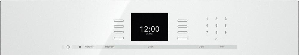Miele H6600BMWH H 6600 Bm 24 Inch Speed Oven With Combi-Modes And Roast Probe For Precise-Temperature Cooking.- Brilliant White