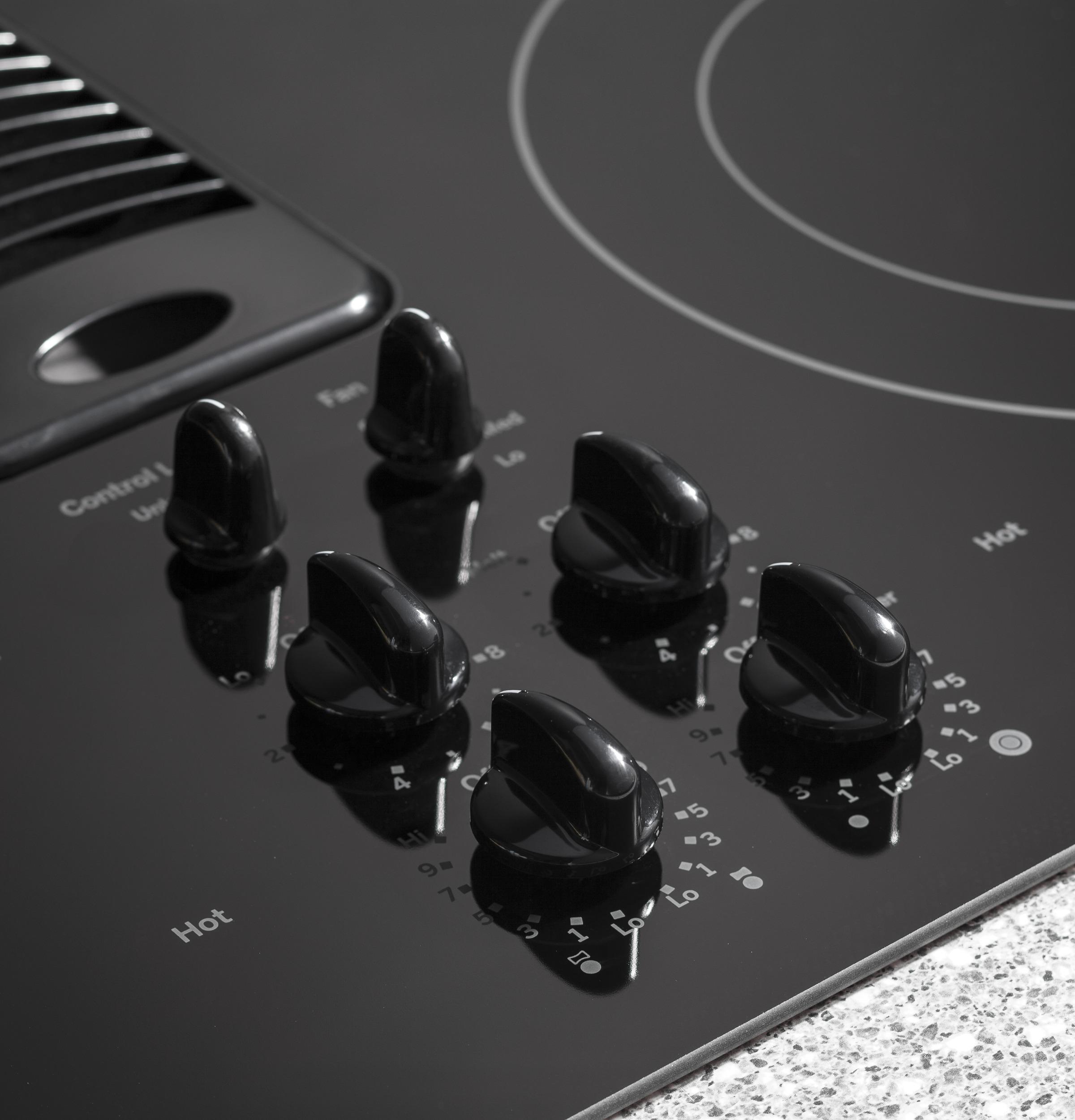 Ge Appliances PP9830DRBB Ge Profile™ 30" Downdraft Electric Cooktop