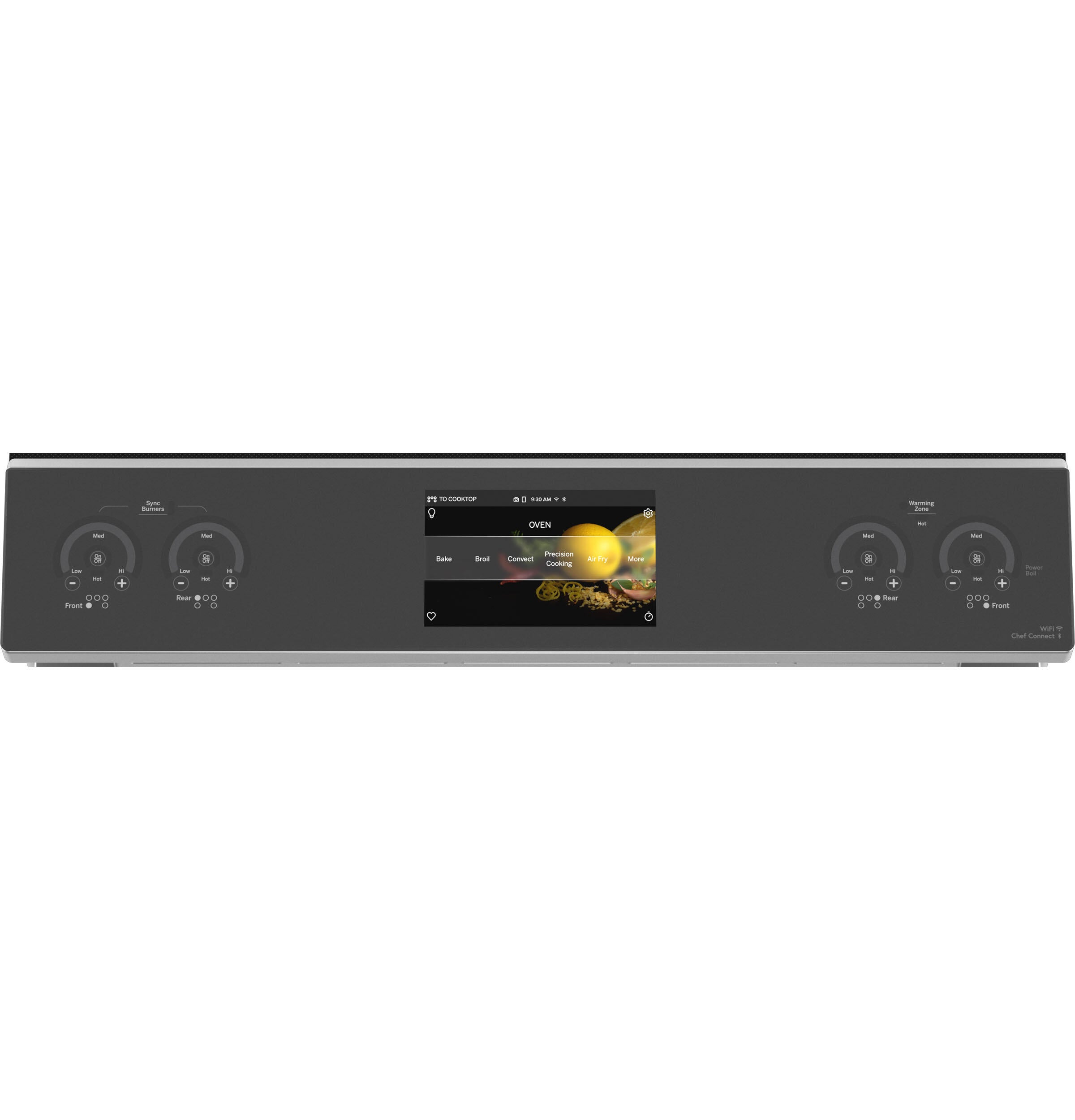 Ge Appliances PHS93XYPFS Ge Profile™ 30" Smart Slide-In Front-Control Induction Fingerprint Resistant Range With In Oven Camera
