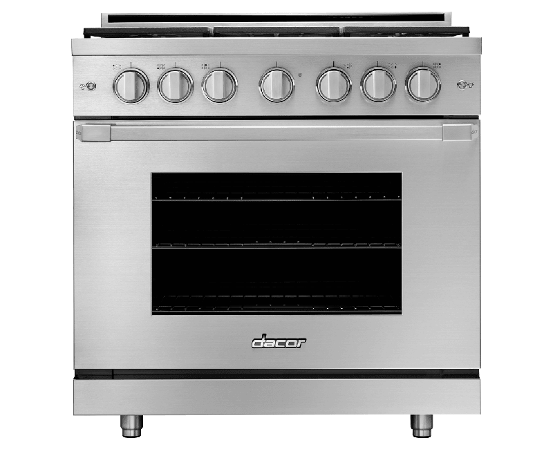Dacor HGPR36CLPH 36" Gas Pro Range, Dacormatch, Liquid Propane/High Altitude