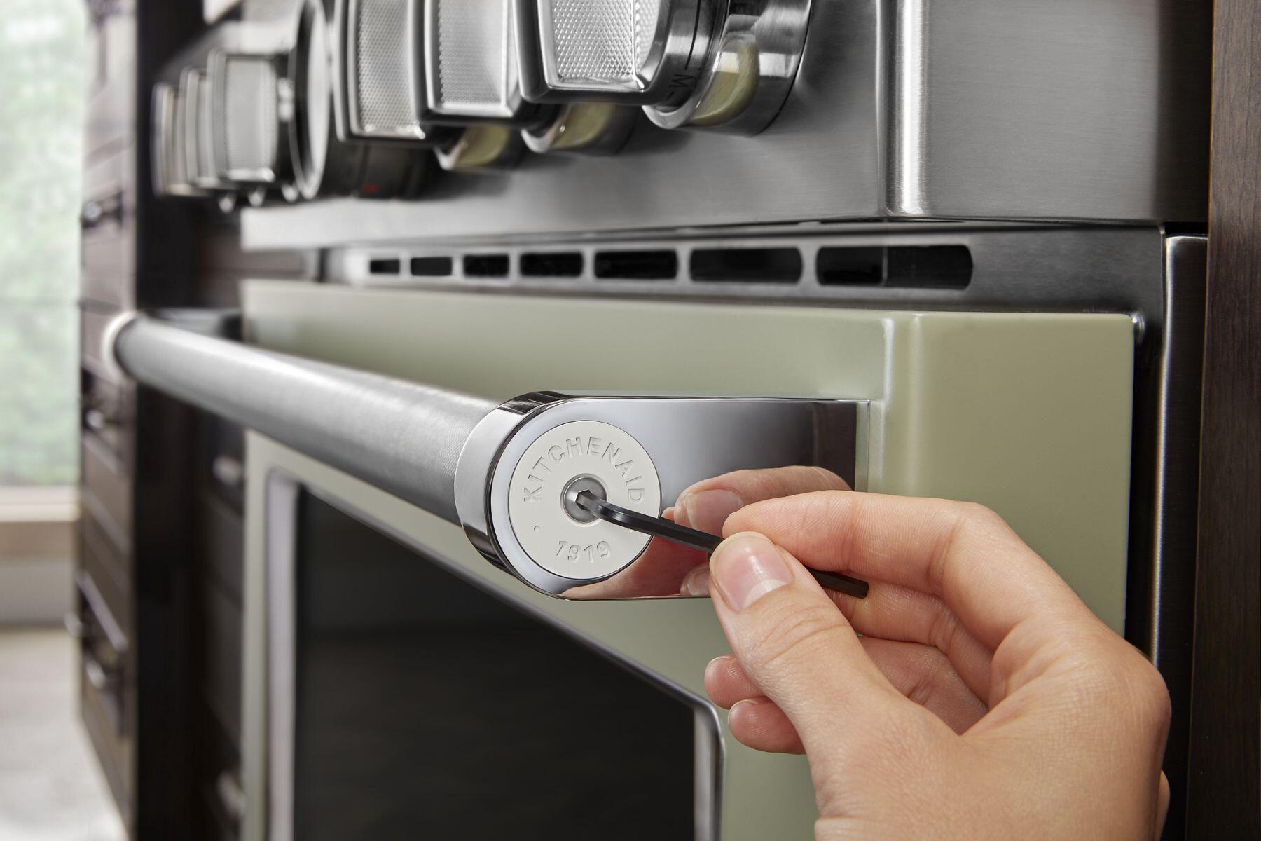 Kitchenaid W11368841MP Kitchenaid® Commercial-Style Range Handle Medallion Kit - Mascarpone