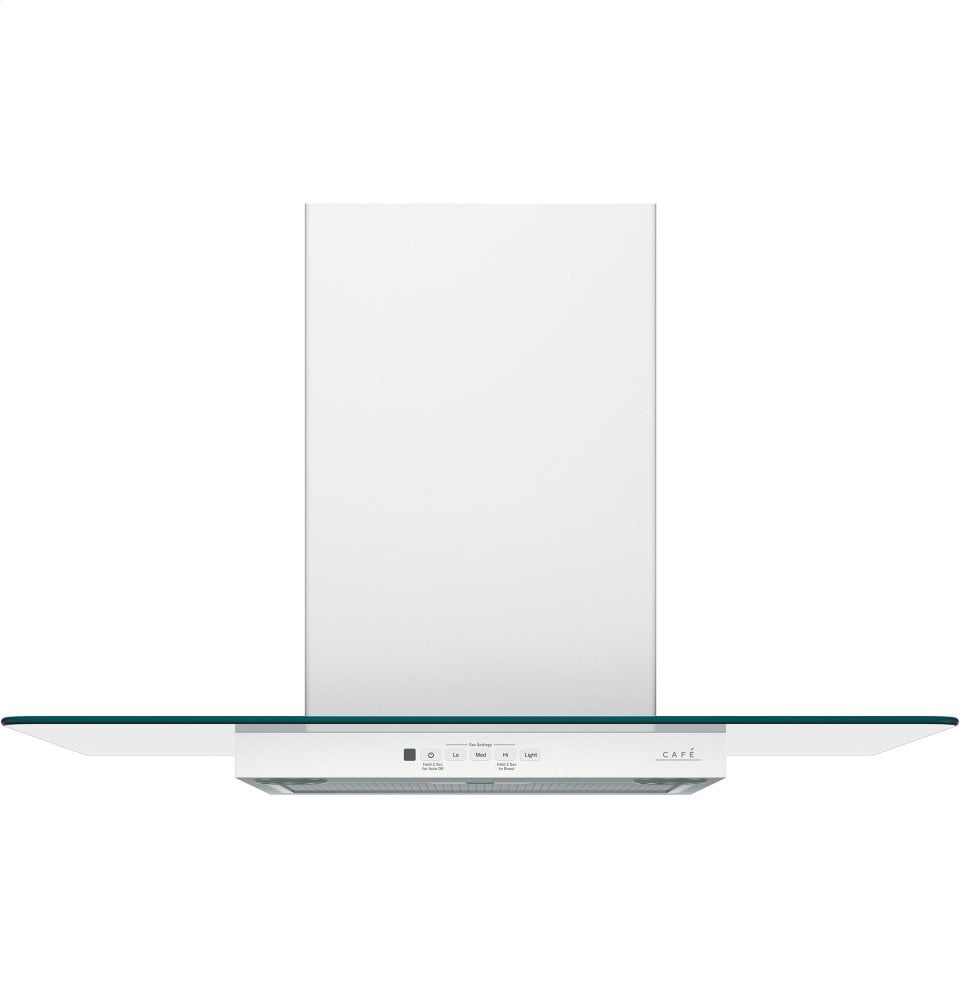 Cafe CVW73014MWM Café 30" Wall-Mount Glass Canopy Chimney Hood