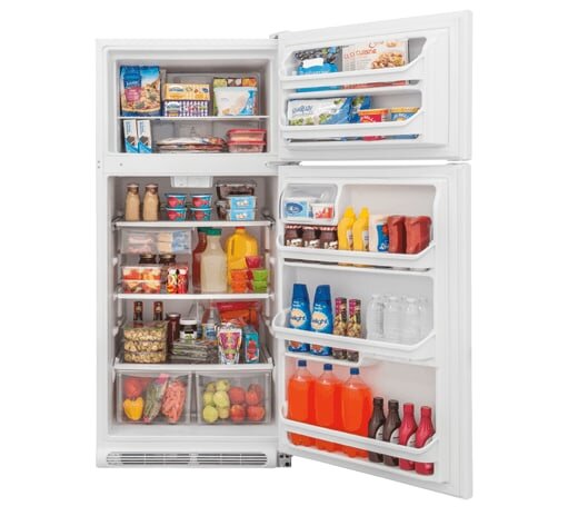 Frigidaire FFTR1821TW Frigidaire 18 Cu. Ft. Top Freezer Refrigerator