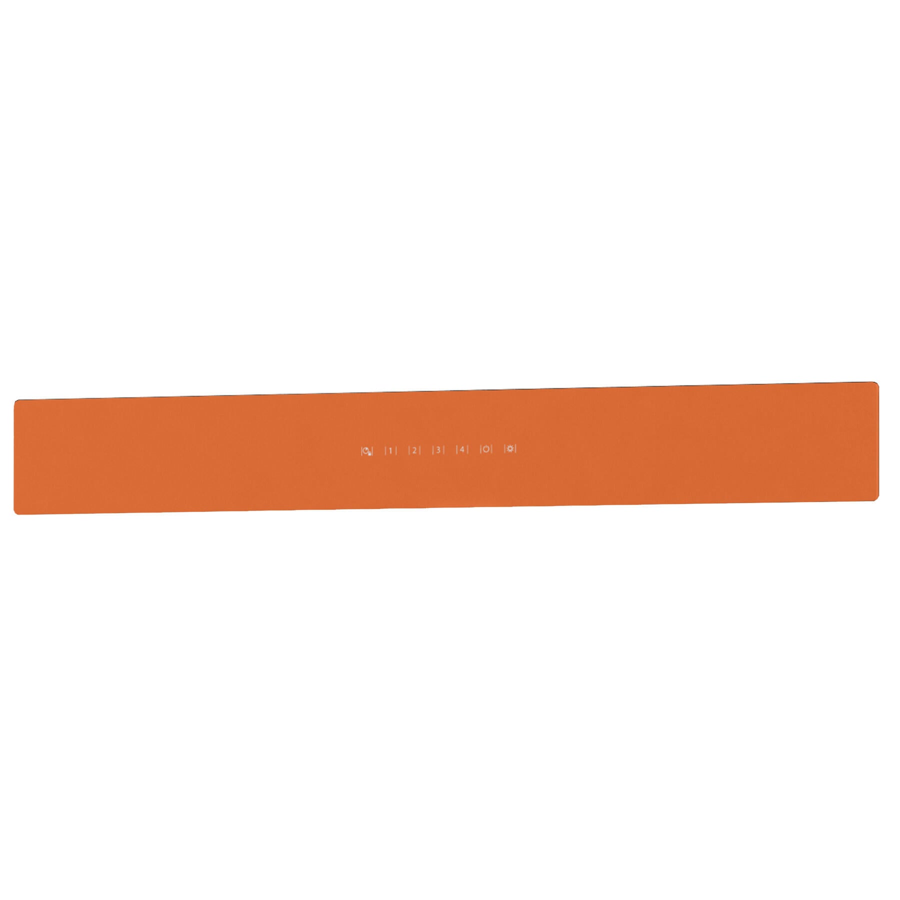 Best Range Hoods SV09956OR Wcb3 & Icb3 36'' Front Glass Panel Orange