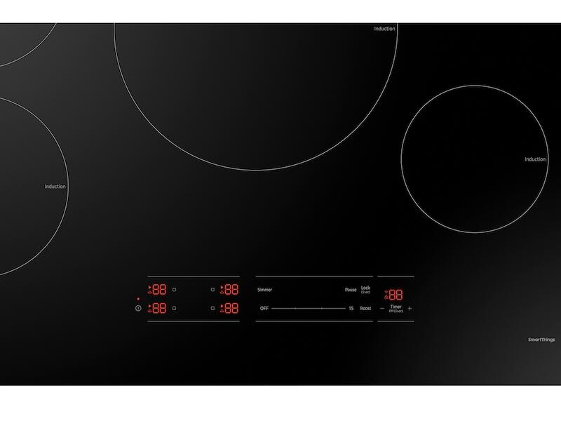 Samsung NZ30A3060UK 30" Smart Induction Cooktop With Wi-Fi In Black