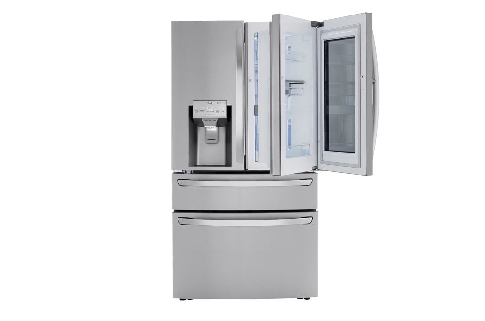 Lg LRMVC2306S 23 Cu. Ft. Smart Wi-Fi Enabled Instaview™ Door-In-Door® Counter-Depth Refrigerator With Craft Ice™ Maker