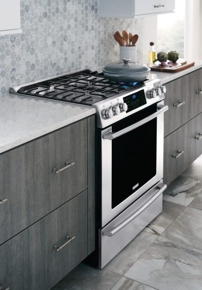 Electrolux EI30GF45QS 30'' Gas Front Control Freestanding Range