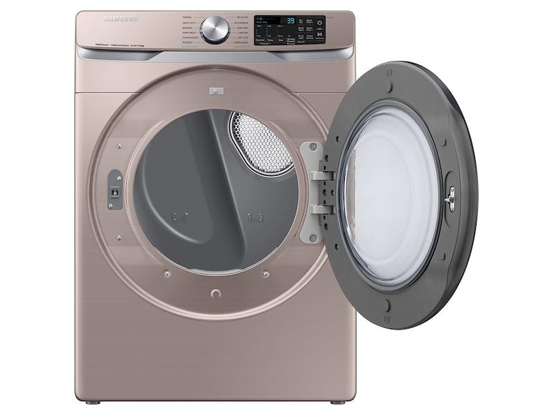 Samsung DVG45B6300C 7.5 Cu. Ft. Smart Gas Dryer With Steam Sanitize+ In Champagne