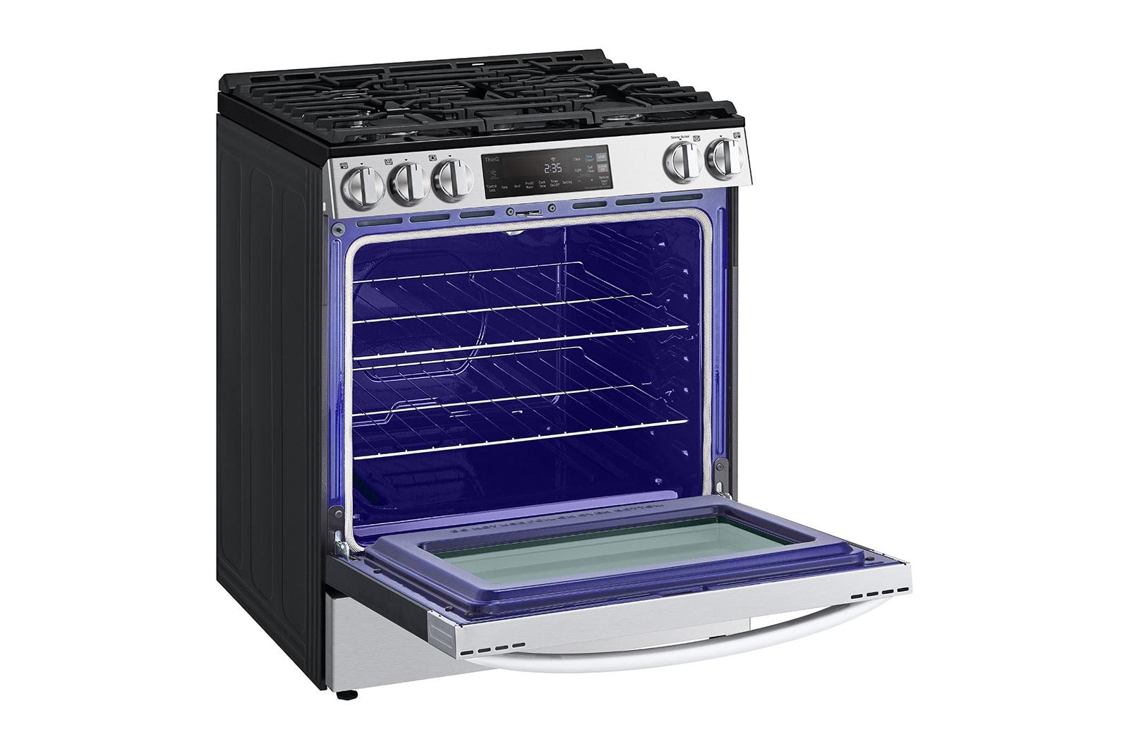 Lg LSGL5831F 5.8 Cu Ft. Smart Wi-Fi Enabled Gas Slide-In Range With Easyclean®