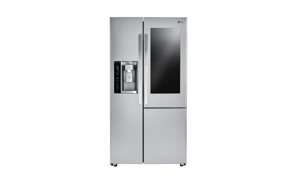 Lg LSXS26396S 26 Cu.Ft. Smart Wi-Fi Enabled Instaview™ Door-In-Door® Refrigerator