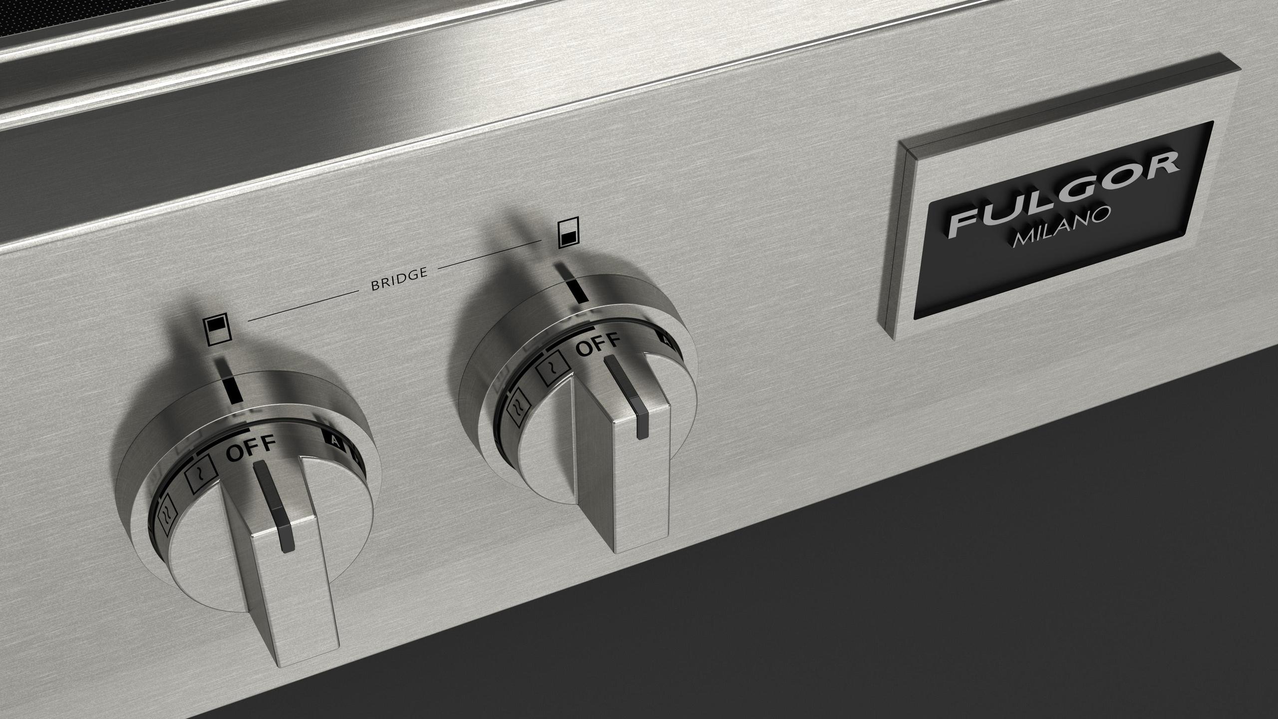 Fulgor Milano F6IRT485GS1 Sofia 48" Pro Induction Rangetop With Griddle