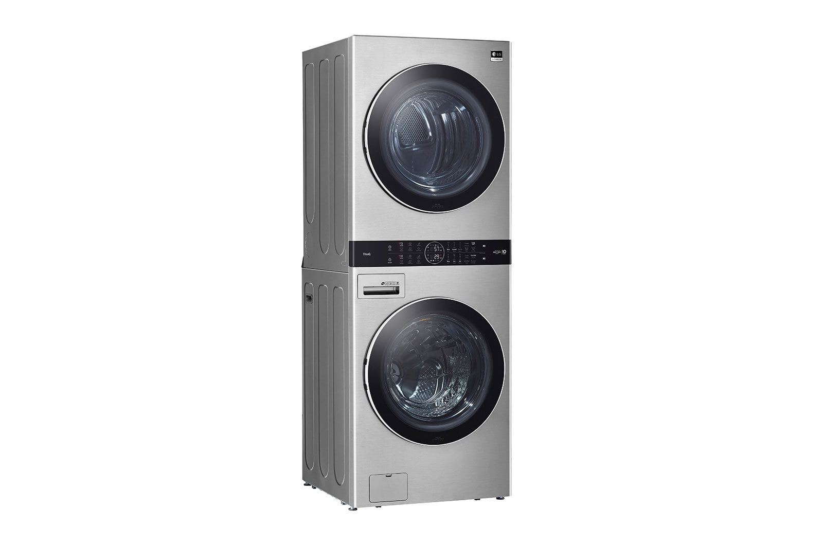 Lg WSEX200HNA Lg Studio Single Unit Front Load Washtower™ With Center Control™ 5.0 Cu. Ft. Washer And 7.4 Cu. Ft. Electric Dryer