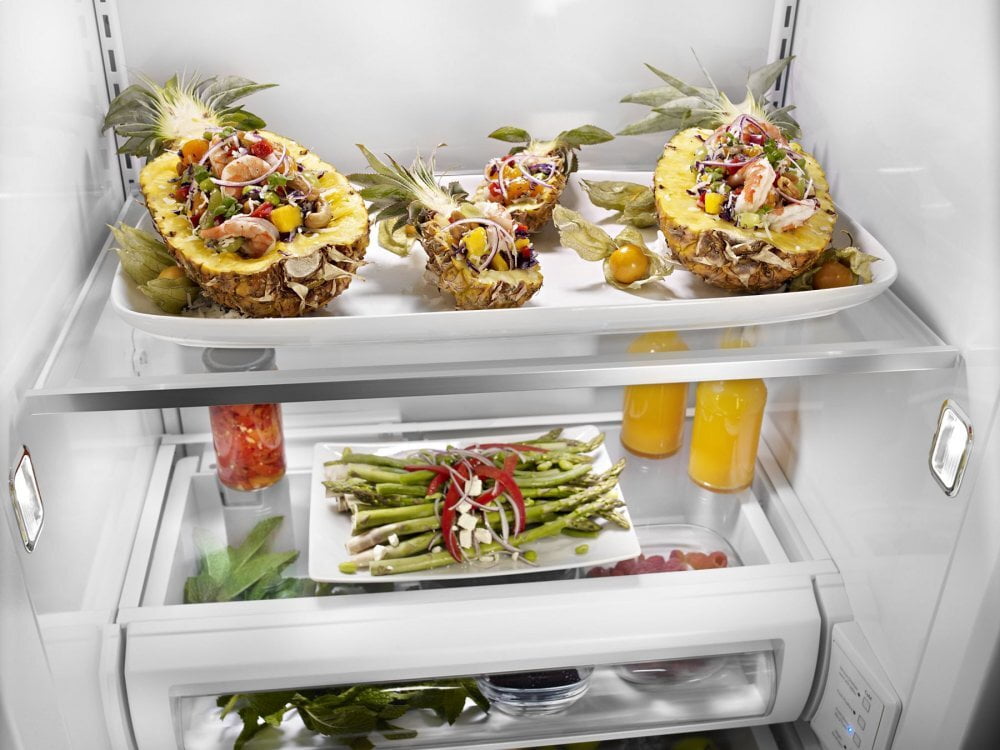 Kitchenaid KBSN608ESS 30.0 Cu. Ft 48-Inch Width Built-In Side By Side Refrigerator With Printshield™ Finish - Stainless Steel With Printshield™ Finish