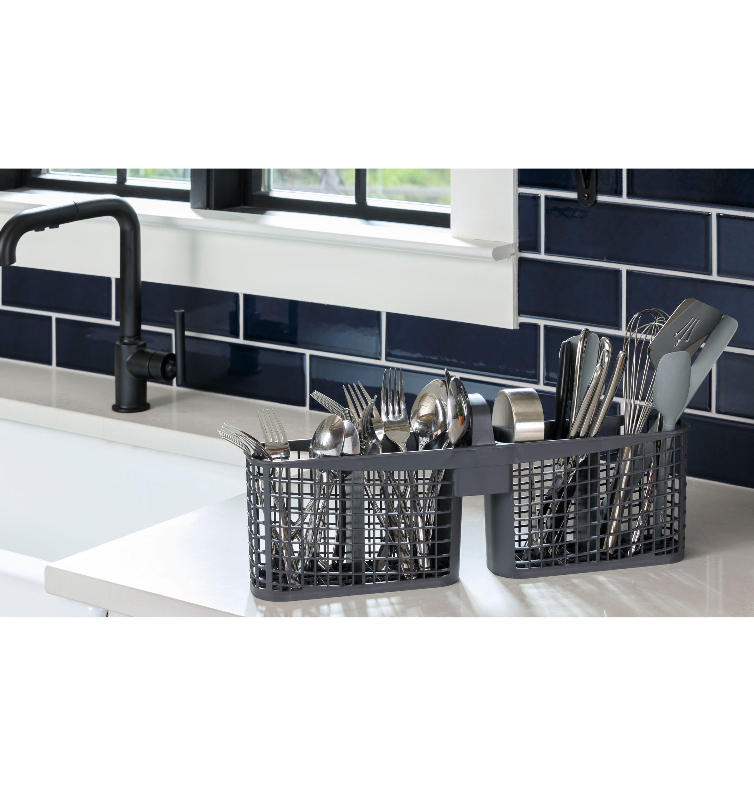 Hotpoint HDF310PGRWW Hotpoint® One Button Dishwasher With Plastic Interior