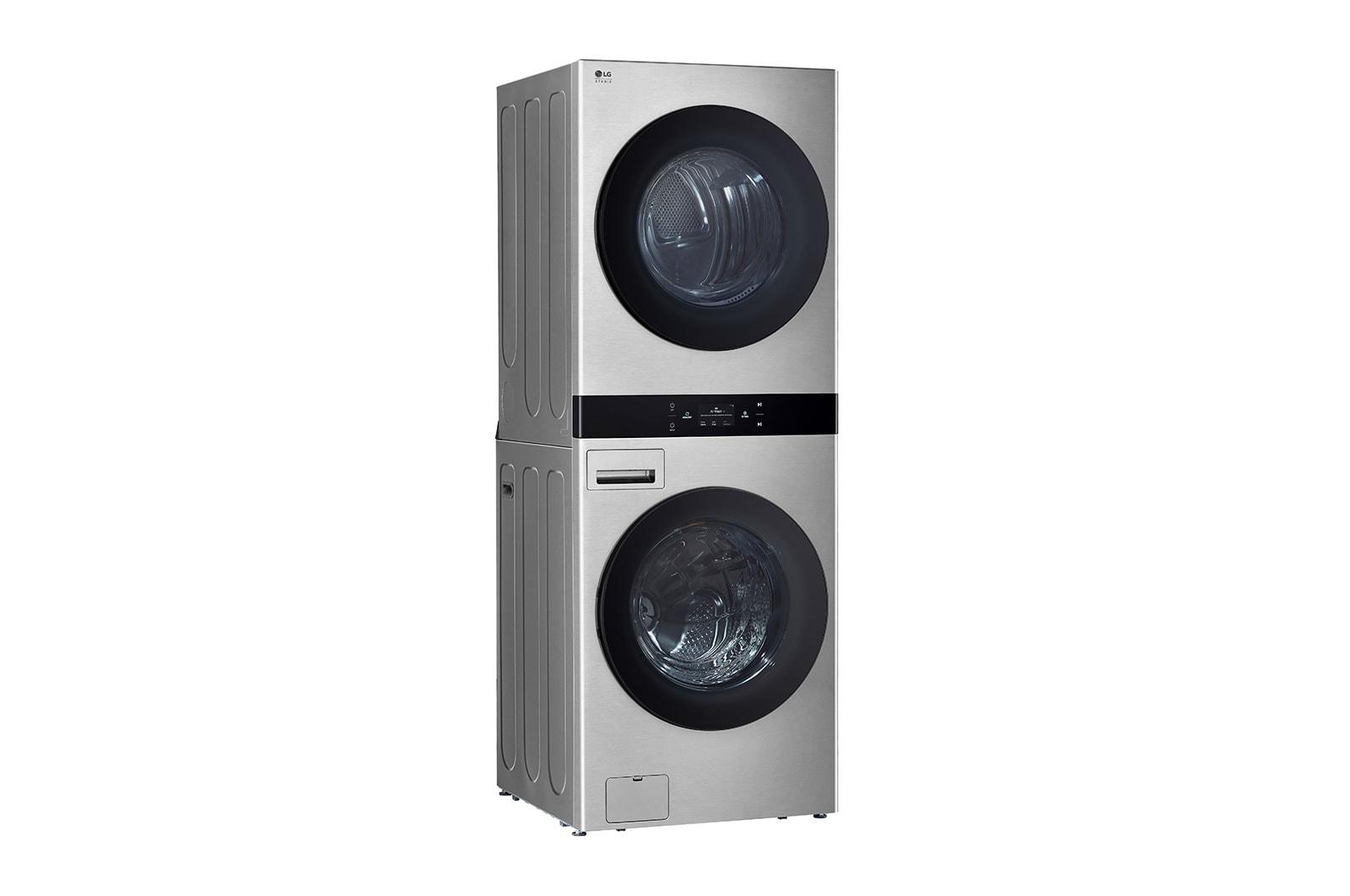 Lg SWWE50N3 Lg Studio Washtower™ Smart Front Load 5.0 Cu. Ft. Washer And 7.4 Cu. Ft. Electric Dryer With Center Control™