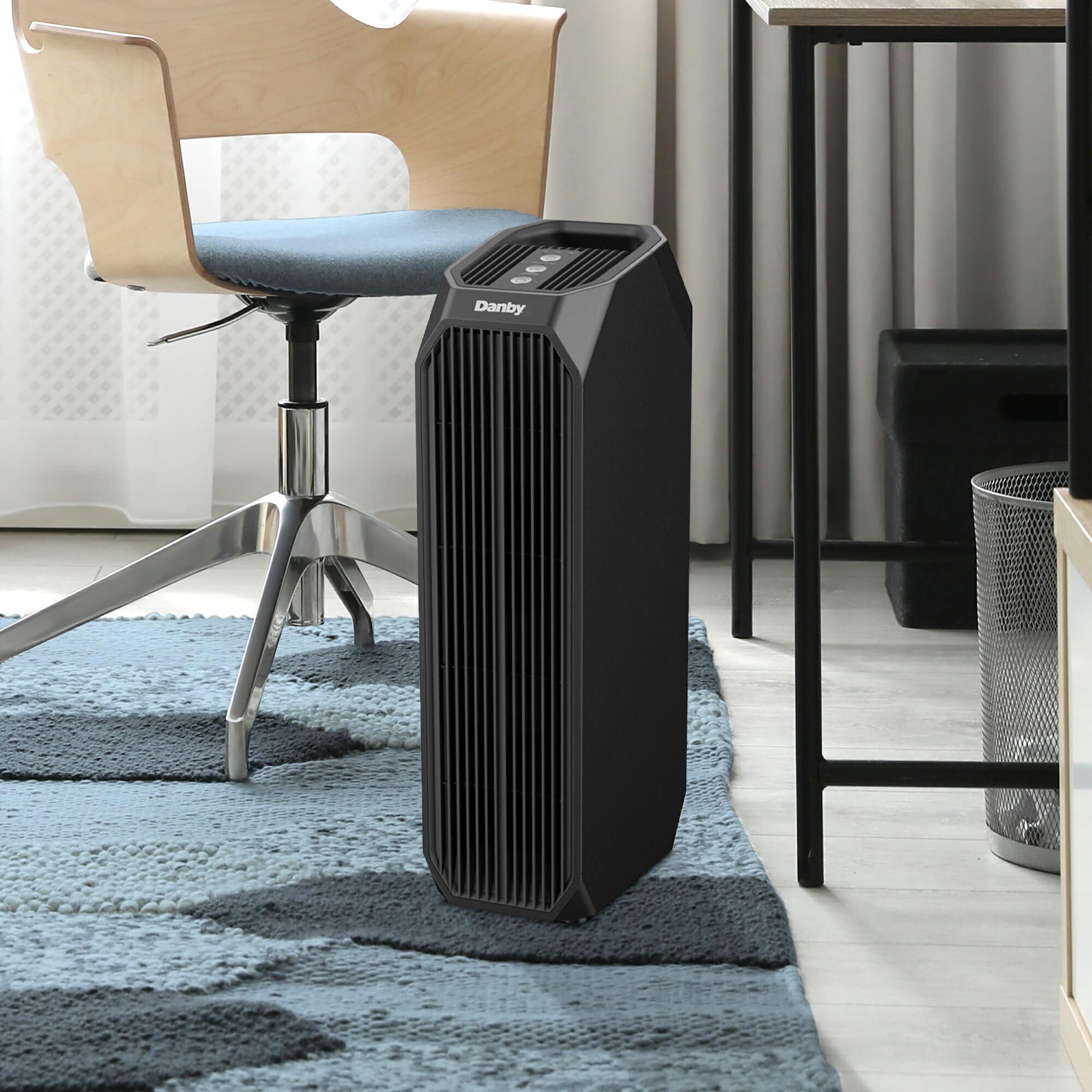 Danby DAP143BABUV Danby Air Purifier Up To 210 Sq. Ft. In Black
