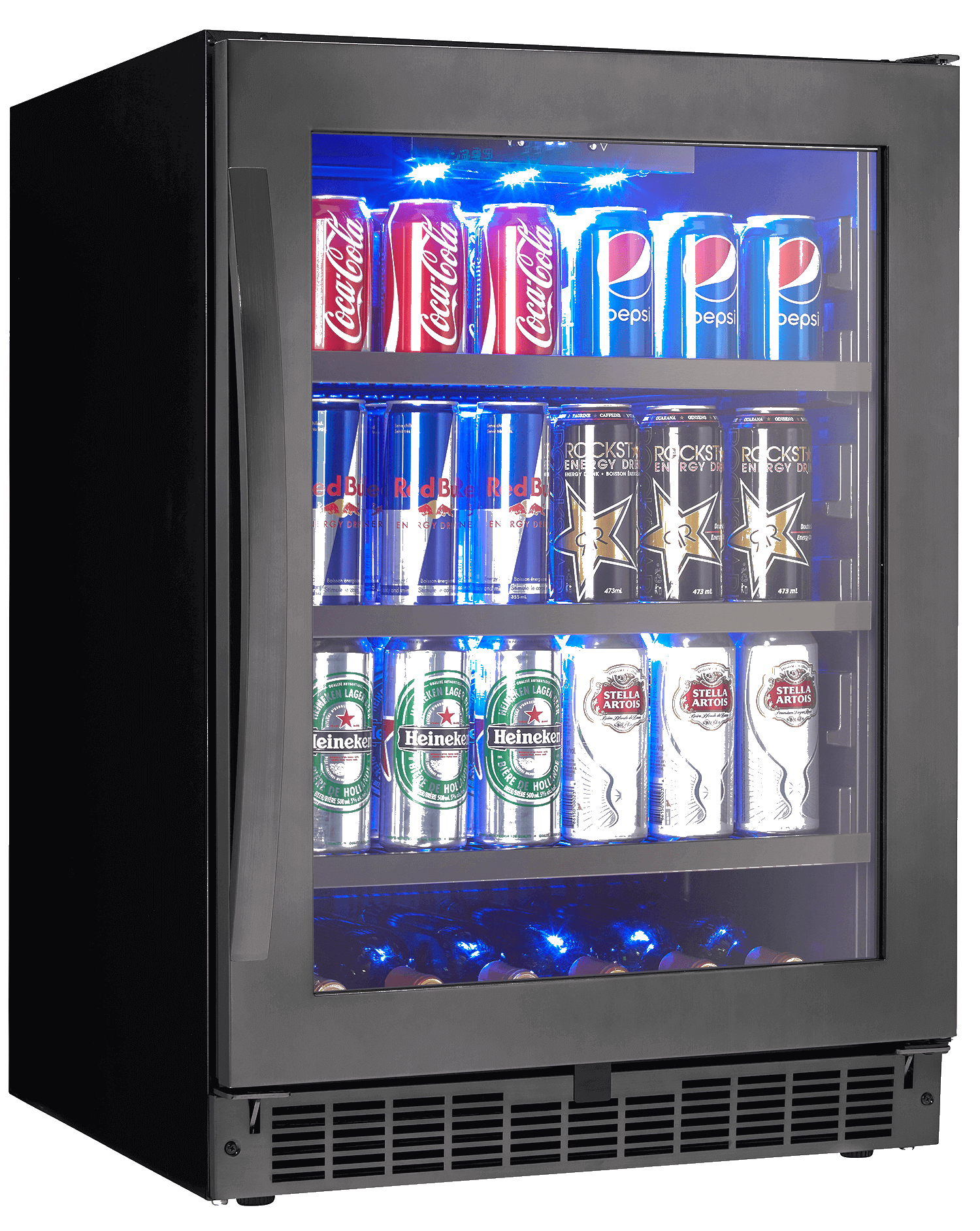 Silhouette SSBC056D3BS Prague - 24" Single Zone Beverage Center
