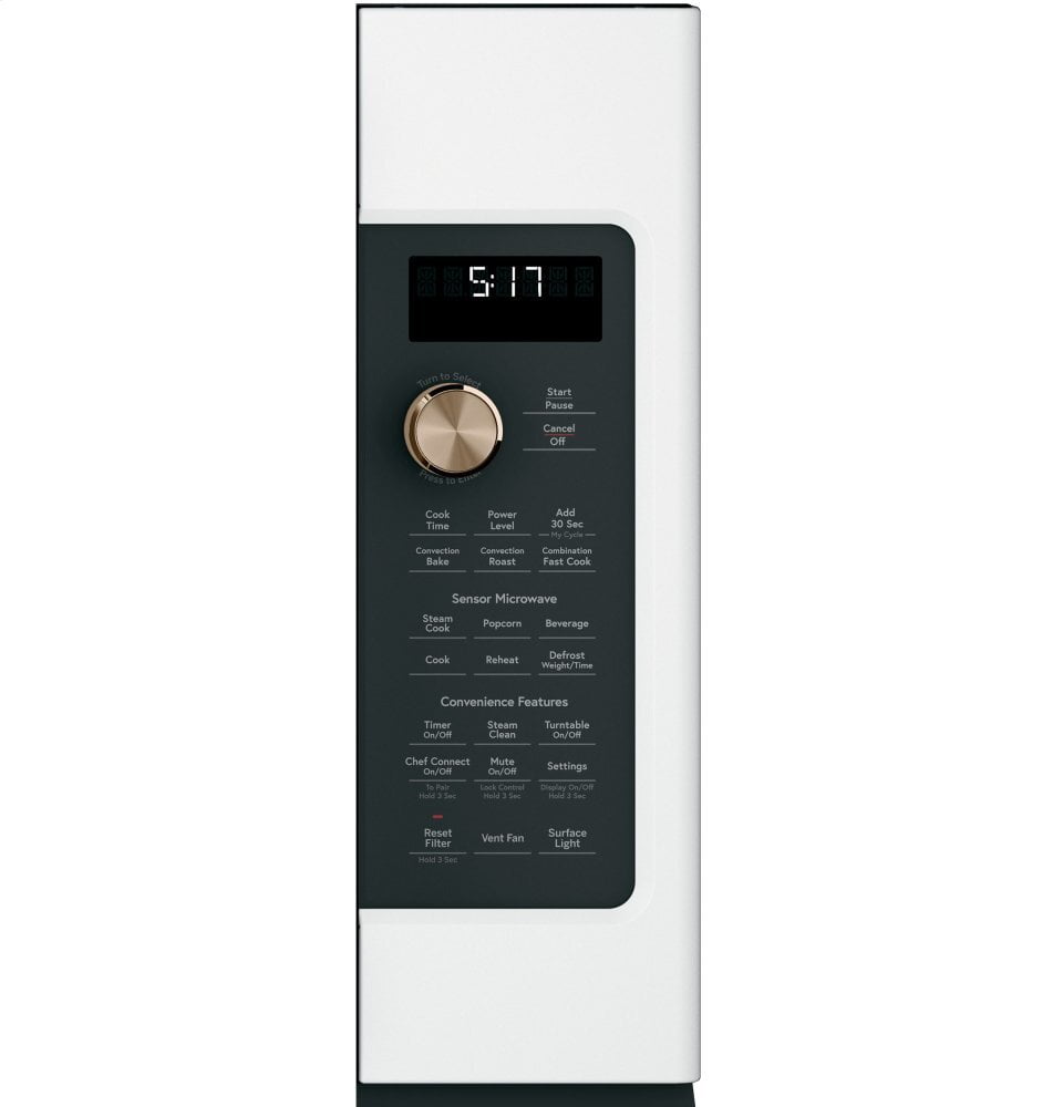 Cafe CVM517P4MW2 Café 1.7 Cu. Ft. Convection Over-The-Range Microwave Oven