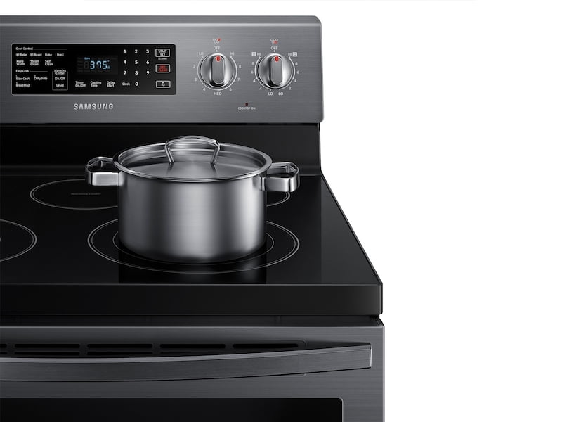 Samsung NE59T7511SG 5.9 Cu. Ft. Freestanding Electric Range With Air Fry And Convection In Black Stainless Steel