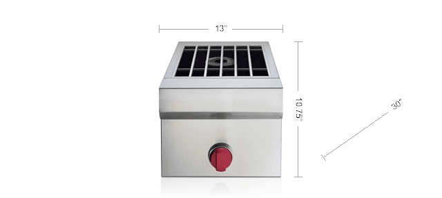 Wolf SB13LP 13" Side Burner