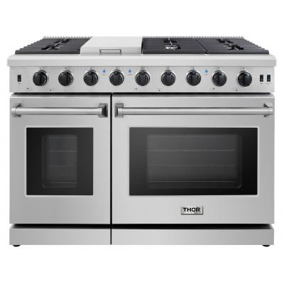 Thor Kitchen LRG4807U Thor Kitchen - 48 Inch Professional Gas Range In Stainless Steel
