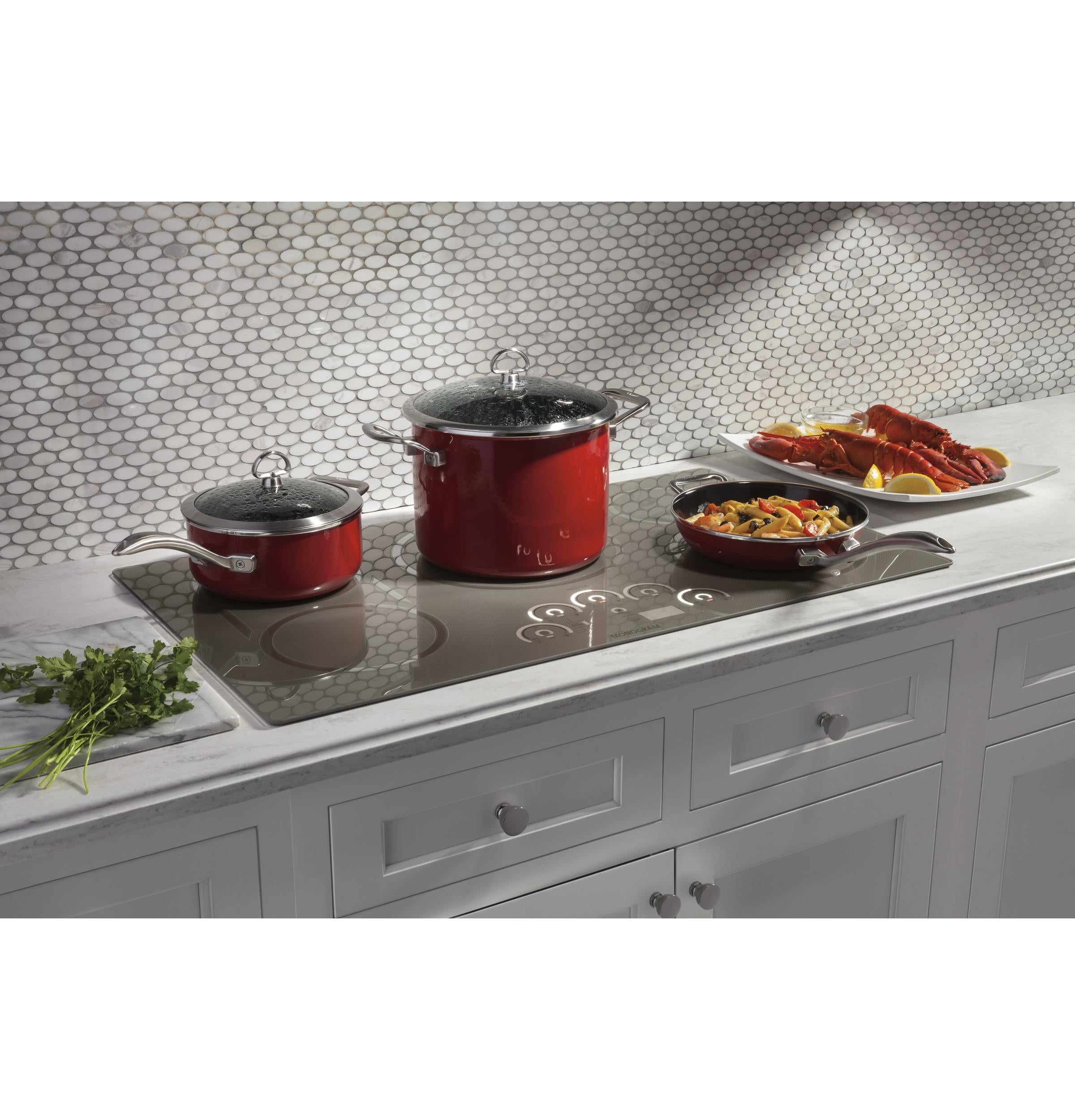 Monogram ZHU36RSJSS Monogram 36" Induction Cooktop