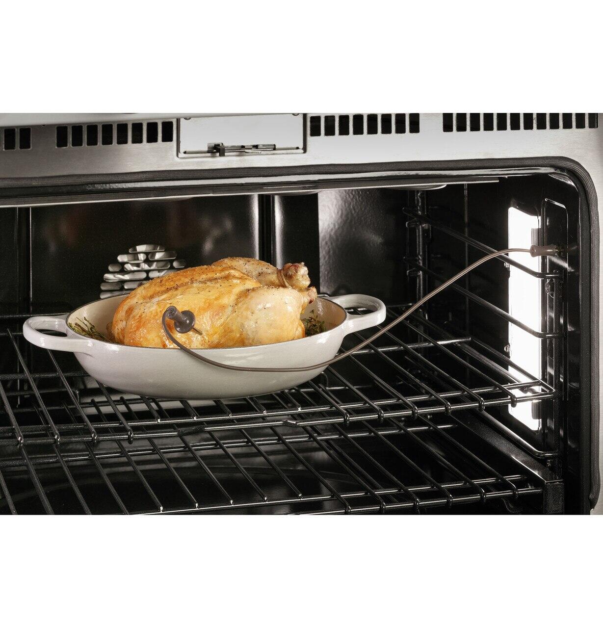 Cafe C2Y366P2TS1 Café™ 36" Smart Dual-Fuel Commercial-Style Range With 6 Burners (Natural Gas)