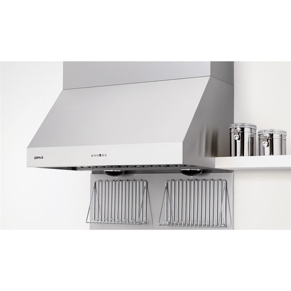 Zephyr AK7500BS 30" Tempest Ii Wall Hood With 650 Cfm Blower, 6 Speed Levels, Act
