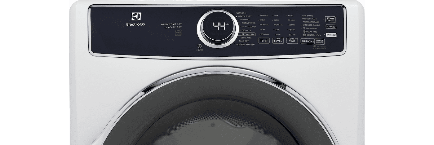 Electrolux ELFE7537AW Electric 8.0 Cu. Ft. Front Load Dryer