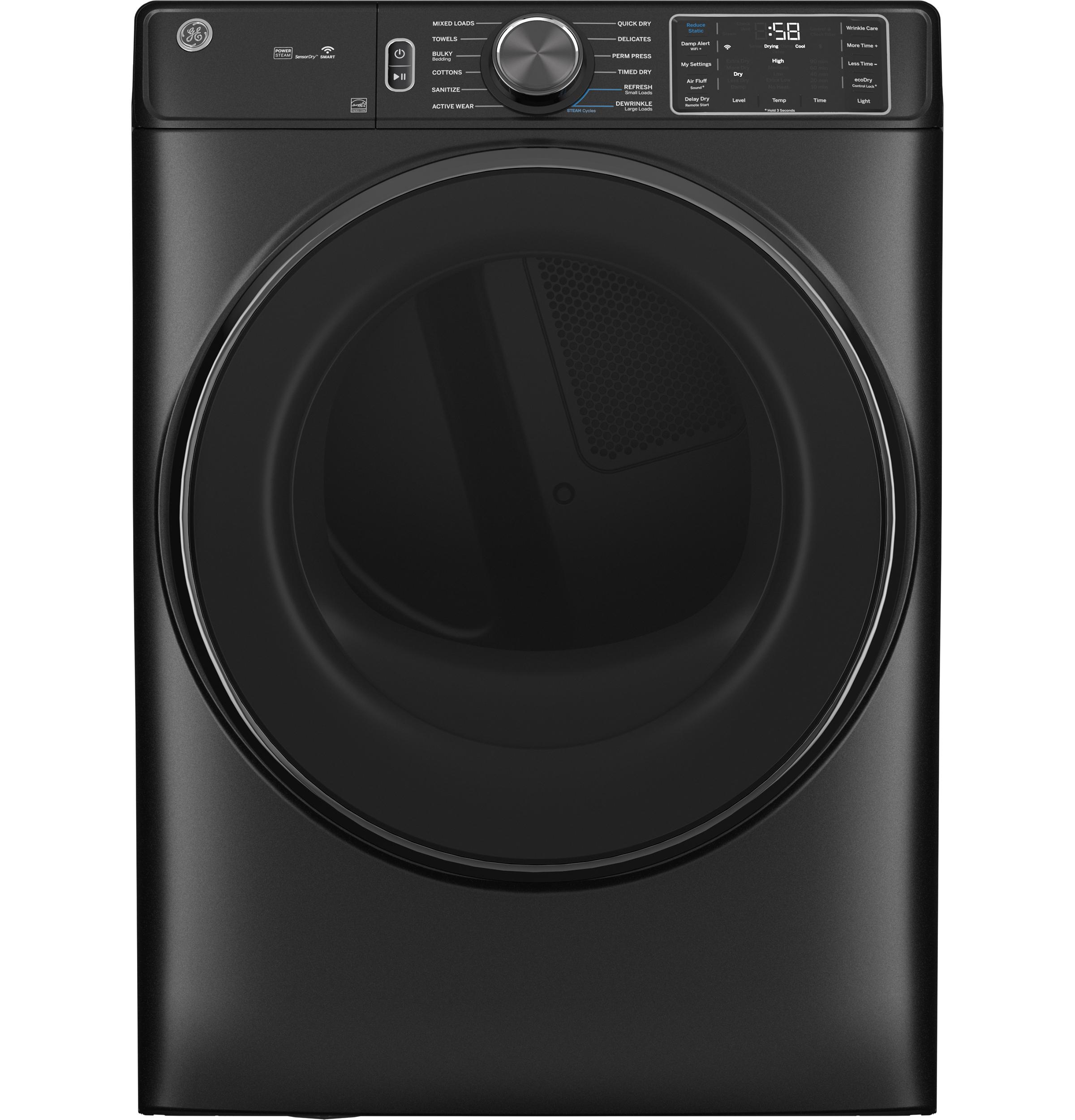 Ge Appliances GFD65GSPVDS Ge® 7.8 Cu. Ft. Capacity Smart Front Load Gas Dryer With Steam And Sanitize Cycle