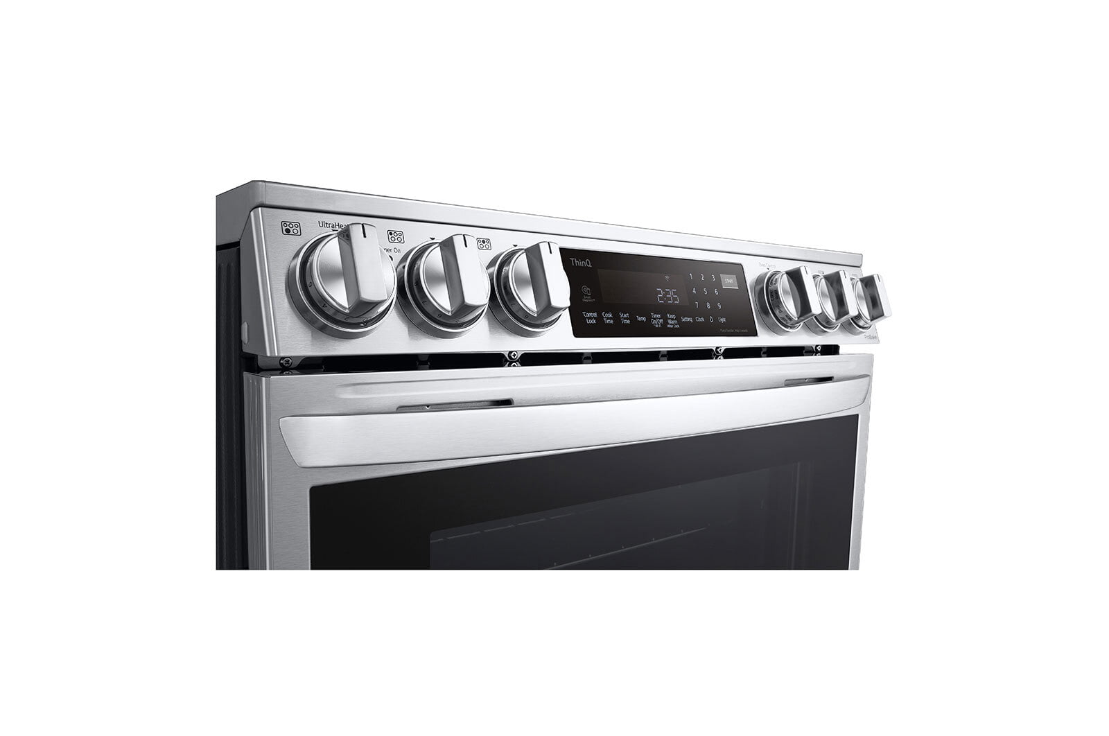 Lg LSEL6337F 6.3 Cu Ft. Smart Wi-Fi Enabled Probake Convection® Instaview® Electric Slide-In Range With Air Fry