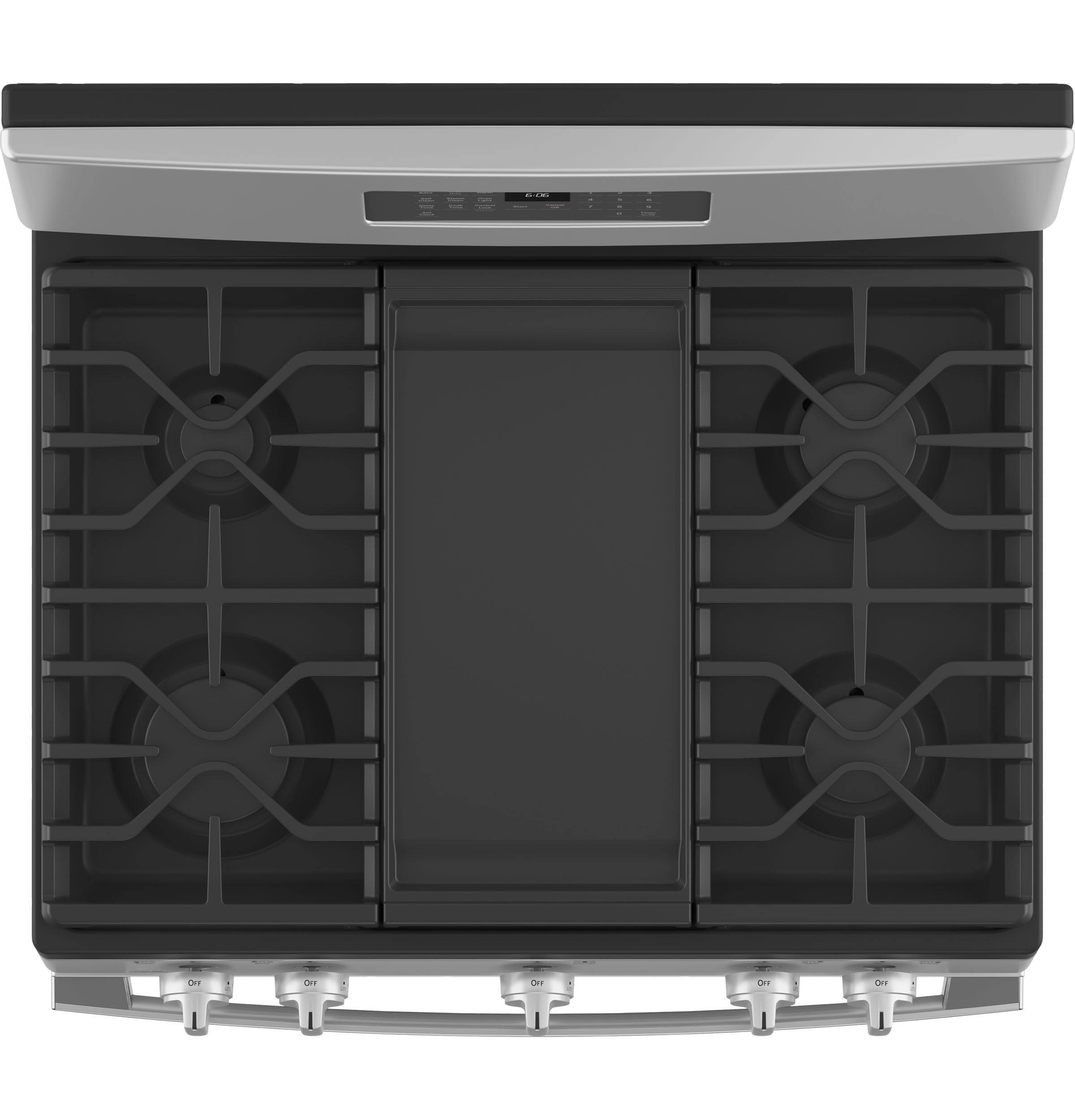 Ge Appliances JGB660YPFS Ge® 30" Free-Standing Gas Fingerprint Resistant Range