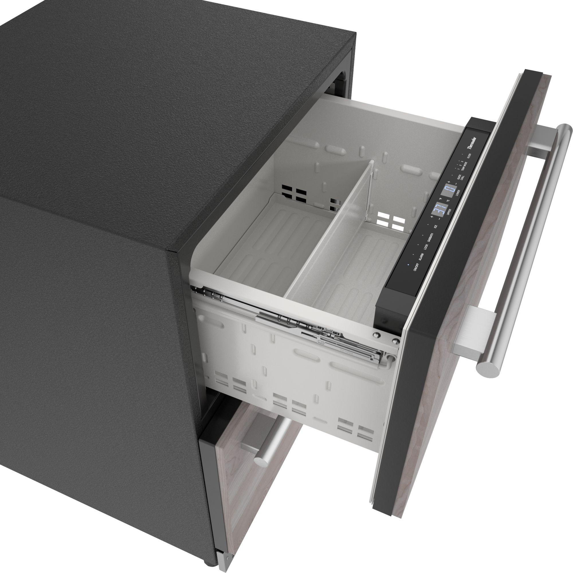 Thermador T24UC905DP Freedom® 24 Inch Uc Refrigerator Freezer - Custom 24'' Panel Ready T24Uc905Dp