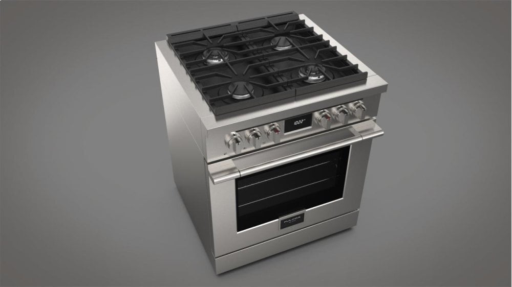 Fulgor Milano F4PDF304S1 30" Dual Fuel Range