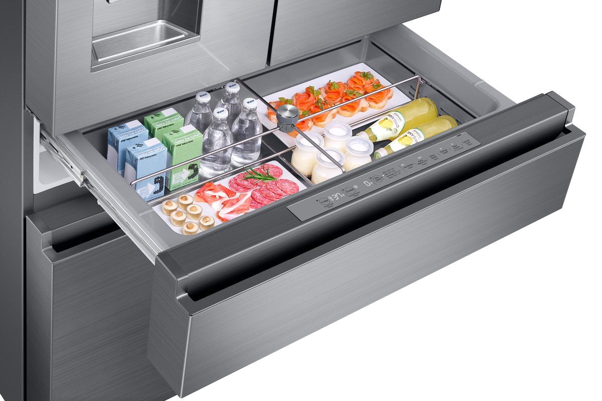 Dacor DRF36C000SR 36" Counter Depth French Door Bottom Freezer, Silver Stainless Steel