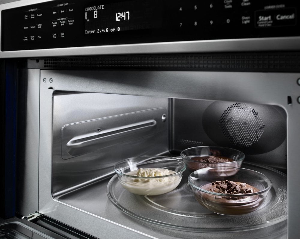 Kitchenaid KOCE500ESS 30" Combination Wall Oven With Even-Heat™ True Convection (Lower Oven) - Stainless Steel
