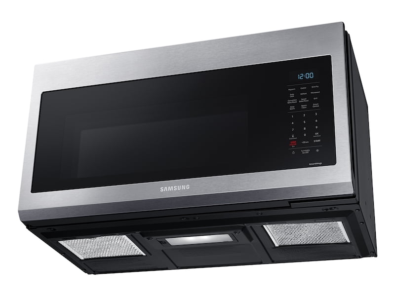 Samsung MC17T8000CS 1.7 Cu. Ft. Over-The-Range Microwave With Convection And Slim Fry™ In Stainless Steel