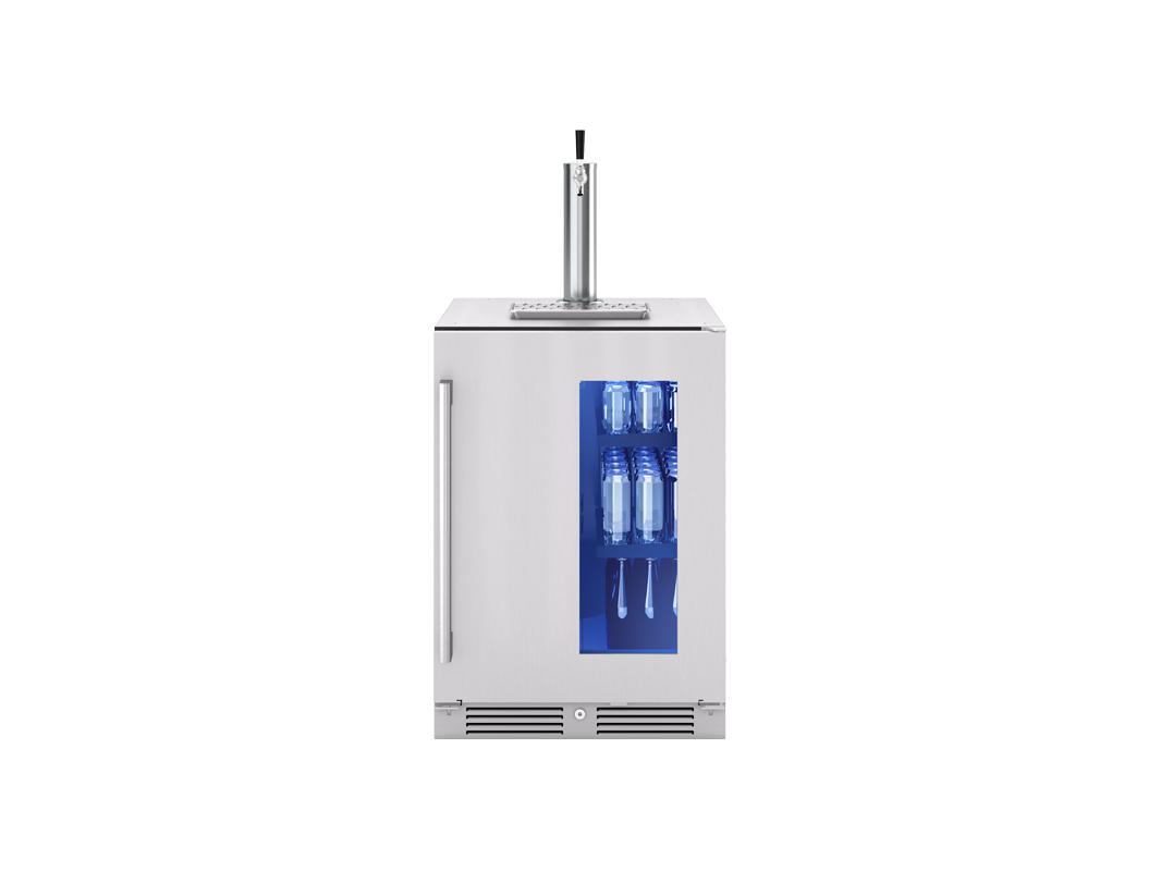 Zephyr PRKB24C01AG 24" Kegerator & Beverage Cooler