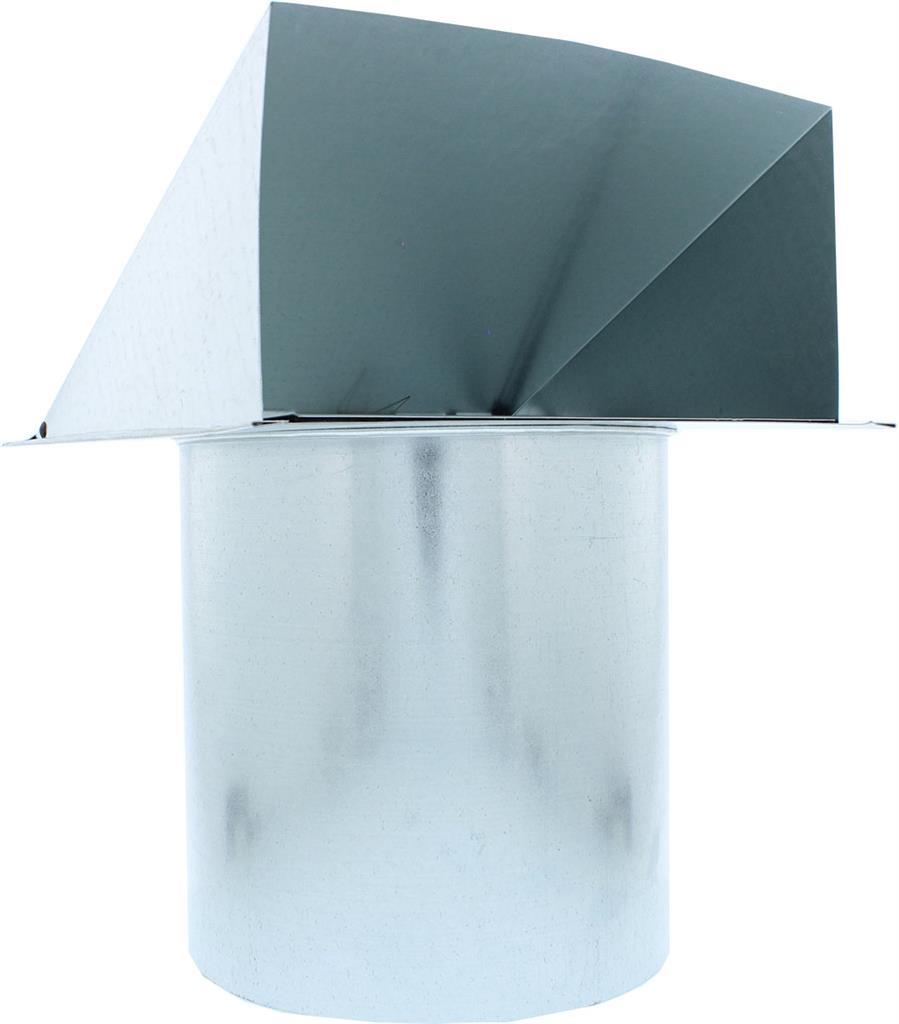 Zephyr AK00043 Wall Cap, Outlet, 7In, W/Damper & Screen