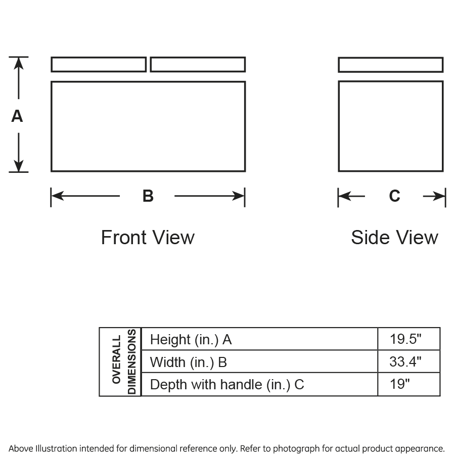 Ge Appliances PRV03ATTBB Ge Profile™ Electric Cooler