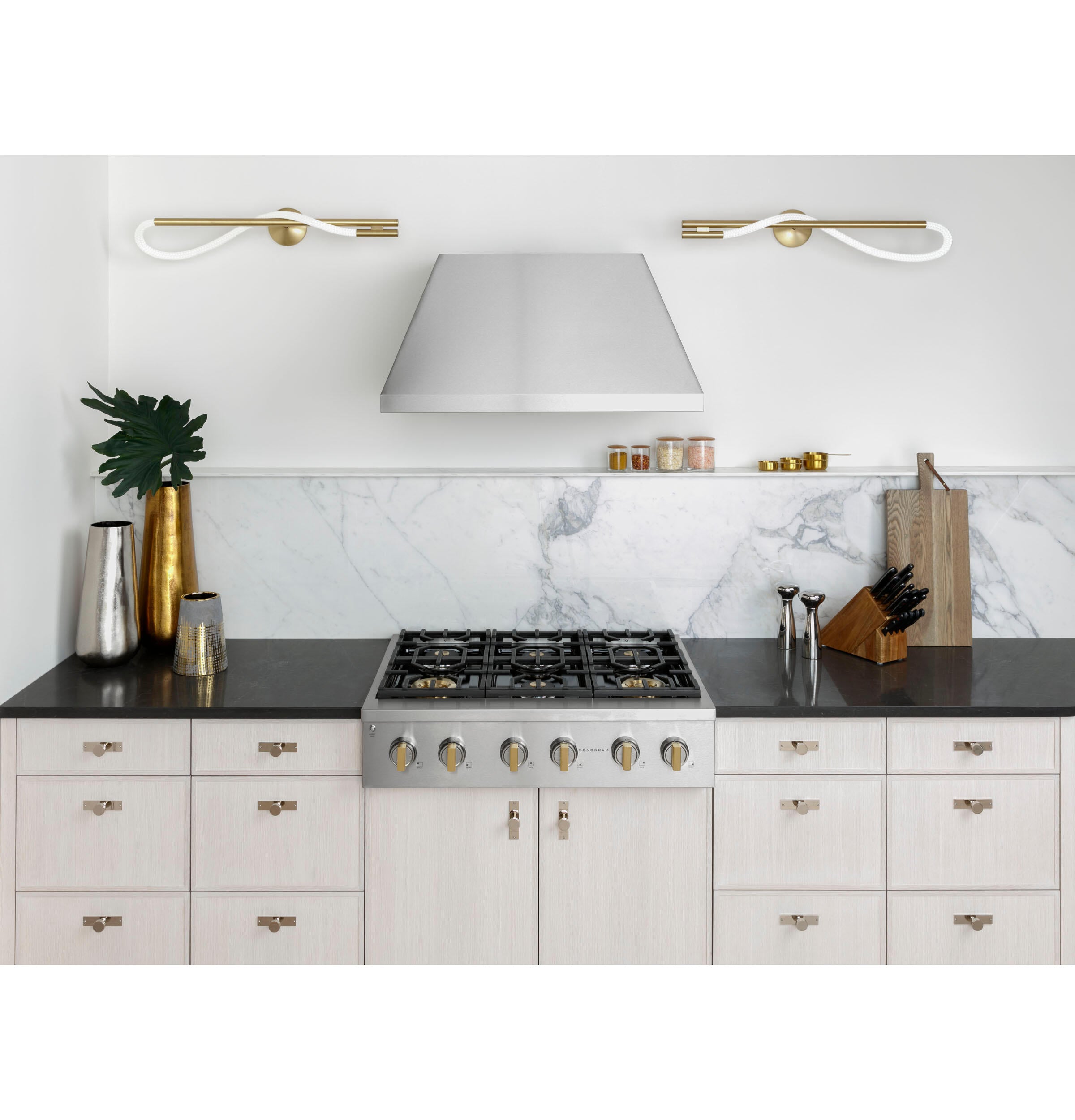 Monogram ZVW1360SPSS Monogram 36" Stainless Steel Professional Hood With Quietboost™ Blower