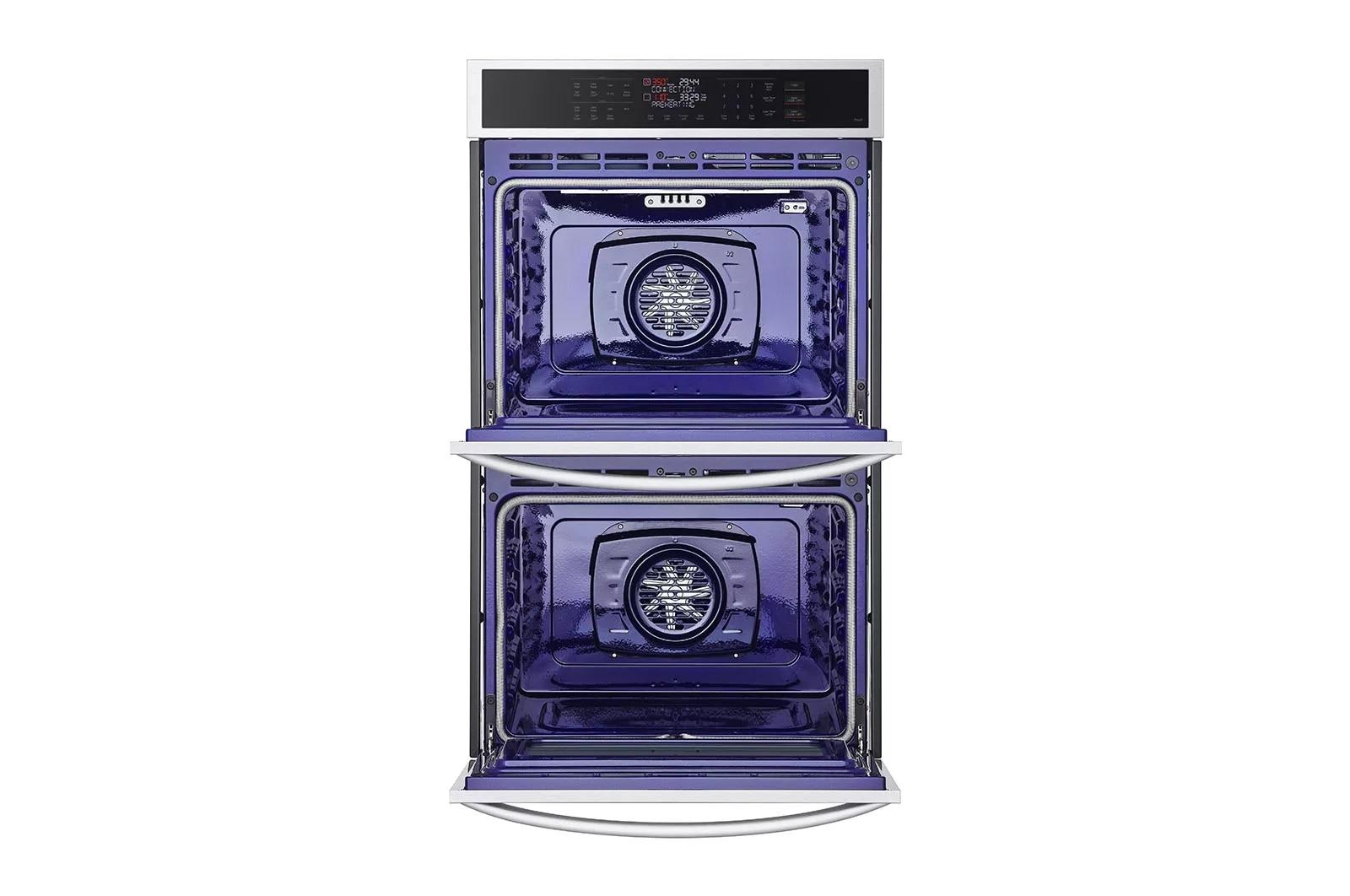 Lg WDEP9423F 9.4 Cu. Ft. Smart Double Wall Oven With Convection And Air Fry