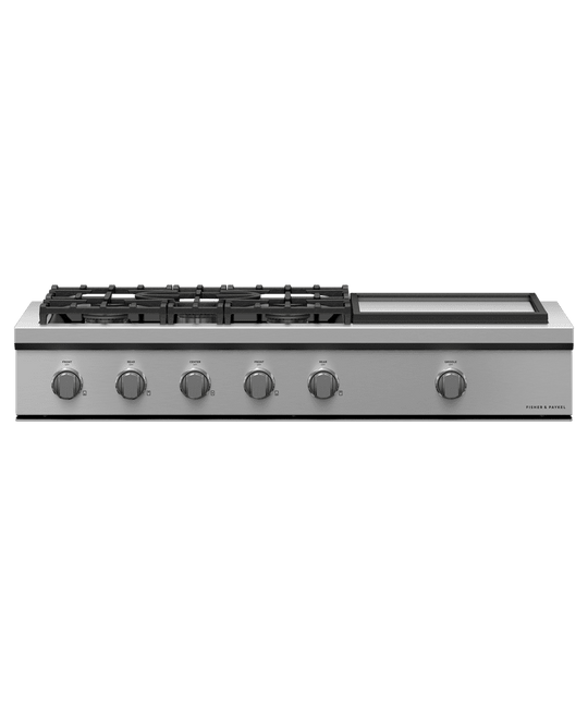 Fisher & Paykel CPV3485GDN Gas Rangetop, 48", Griddle