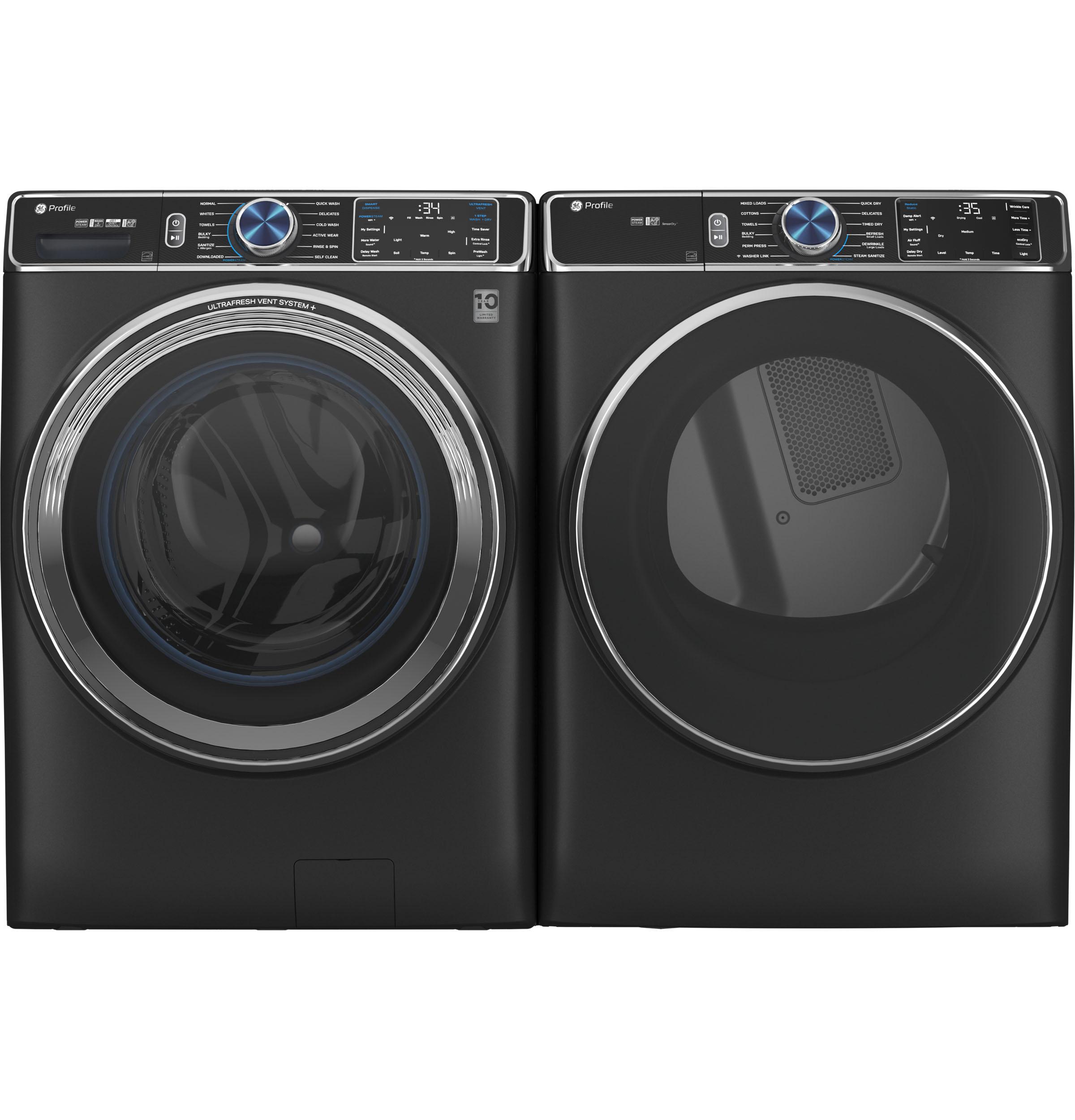 Ge Appliances PFW950SPTDS Ge Profile™ 5.3 Cu. Ft. Capacity Smart Front Load Energy Star® Steam Washer With Adaptive Smartdispense™ Ultrafresh Vent System Plus™ With Odorblock™