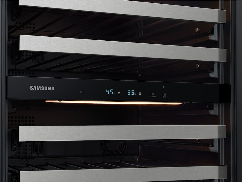 Samsung RW51TS338SR 51-Bottle Capacity Wine Cooler In Stainless Steel