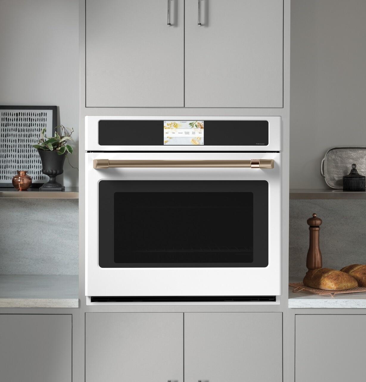 Cafe CTS90DP4NW2 Café™ Professional Series 30" Smart Built-In Convection Single Wall Oven