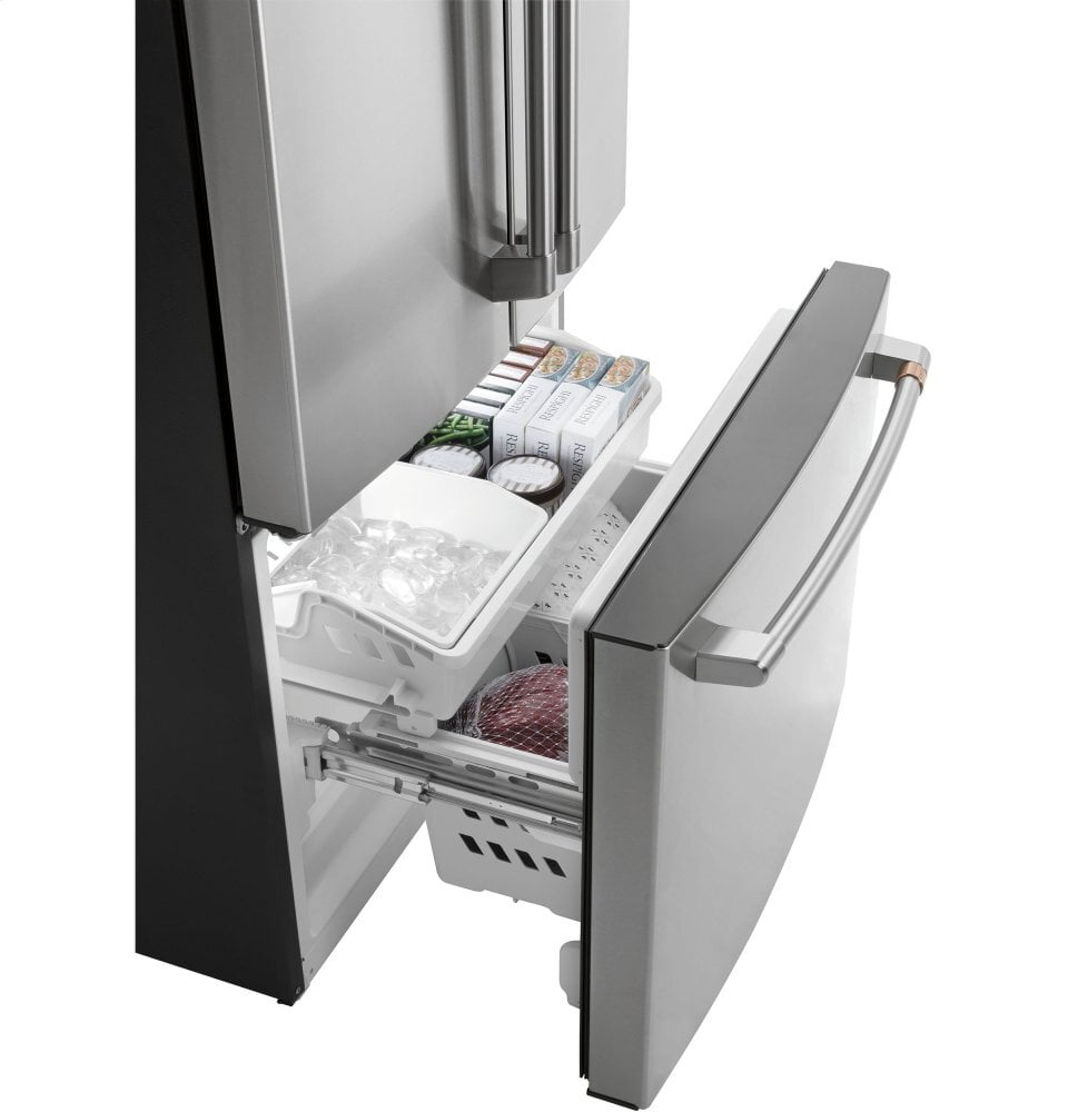 Cafe CWE19SP2NS1 Café Energy Star® 18.6 Cu. Ft. Counter-Depth French-Door Refrigerator