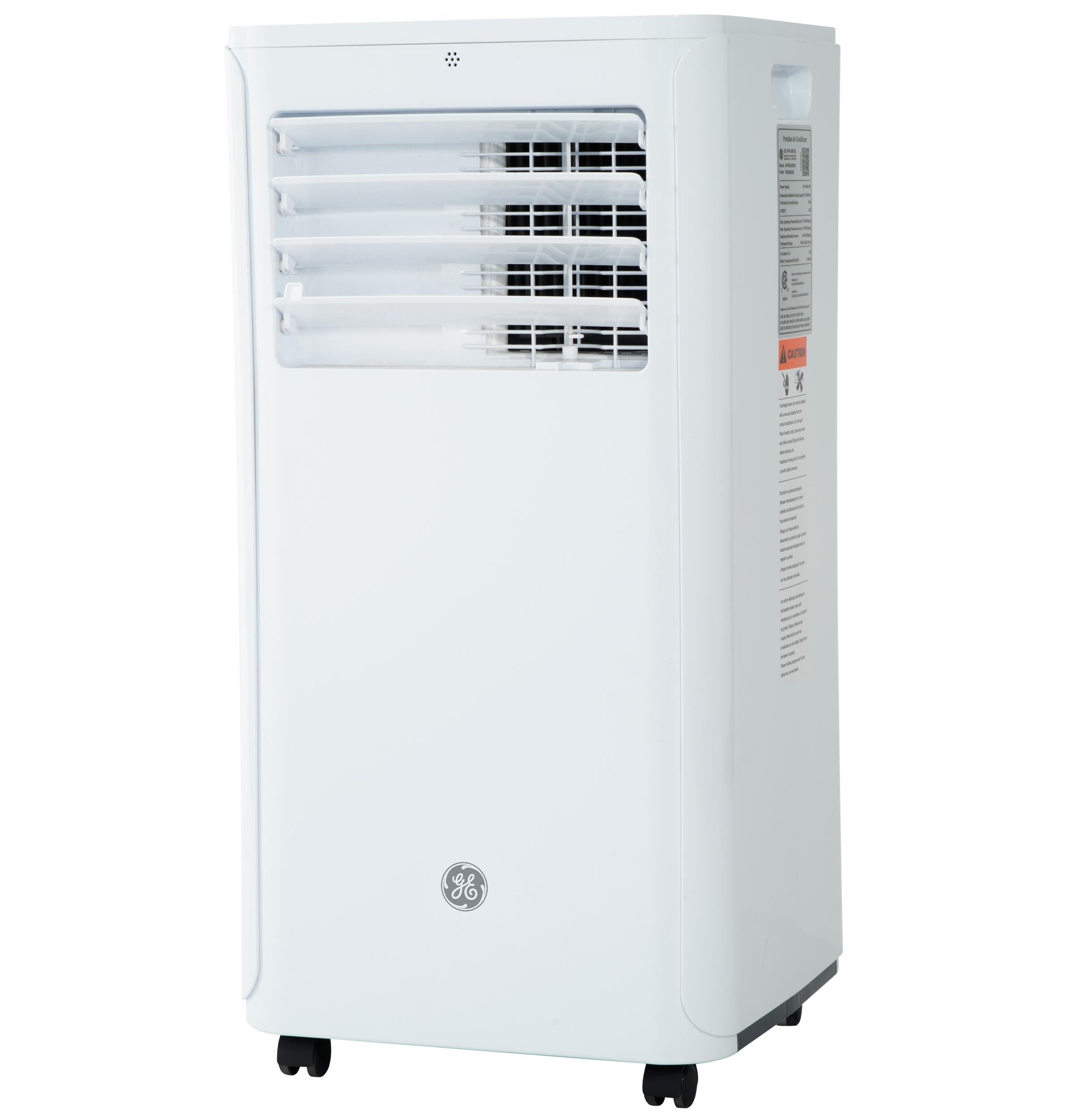 Ge Appliances APFD06JASW Ge® 6,100 Btu Portable Air Conditioner With Dehumidifier And Remote, White